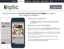 Tablet Screenshot of dipticapp.com