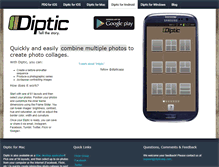 Tablet Screenshot of android.dipticapp.com
